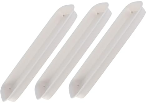 Homoyoyo Vassoi per Vasi da Fiori 3 Pezzi in Plastica Leggera Rettangolari Protezione Anti-Caduta per Giardinaggio e Casa