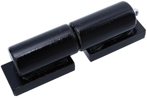 DOITOOL Cerniera per Cancello in Ferro Stile Barile, Cerniera Cilindrica Perno Staccabile e Forgiata a Freddo, Antiruggine, per Porte Pesanti e Armadi, Saldatura Necessaria
