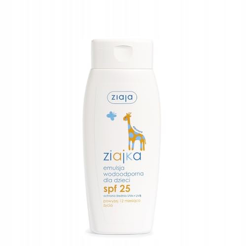Crema Solare Per Bambini – Fattore di Protezione 25 150 ML di ziaja//ziajka emulsja Do Opal Tanzania DLA dzieci SPF 25 150 ML – ziaja
