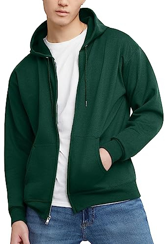 Hanes Men's P180 athletic sweatshirts, Deep Forest, L UK