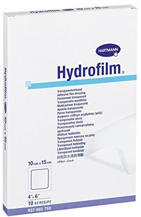 Hydrofilm Transparentverband-6 x 7 cm 100 Stück