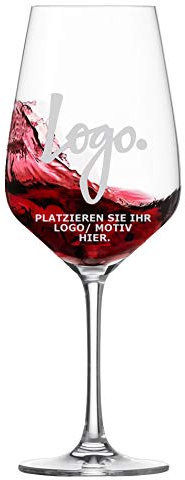 MeinGlas GmbH Schott Zwiesel Verre à vin Rouge avec Gravure personnalisée Konfigurator