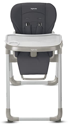 Inglesina My Time Hochstuhl, Pepper, Verstellbar von Geburt bis 36 Monate, Faltbar, Modernes Design, Höchster Komfort und Hygiene