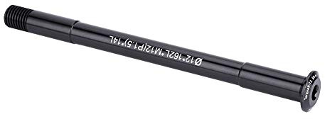 Dilwe Fahrrad Gabel Achse, Aluminiumlegierung Steckachse, Vorderradgabel Rohr fr Rennrad, Mountainbike(?12 * 162L*M12(1.5 * 14L)