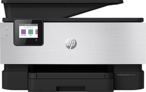 HP OfficeJet Pro 9019 Multifunktionsdrucker (HP Instant Ink, A4, Drucker, Scanner, Kopierer, Fax, WLAN, LAN, Duplex, HP ePrint, Airprint, mit 12 Monaten HP Instant Ink Inklusive) Aluminium