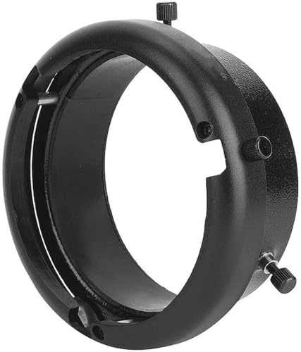 Blitzhalterung, Aluminiumlegierung SN-10 Kameralicht Mini-Halterungen für Bowens Mount Ring Adapter