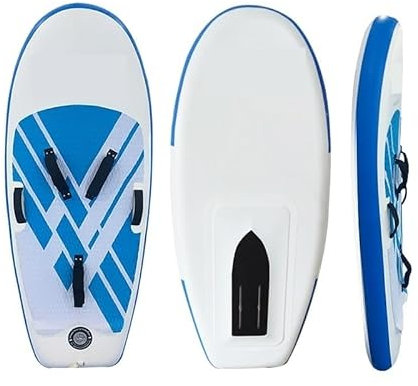 CCYENG Surfbrett Foil Board Aufblasbares Surfbrett 140L mit Carbonplatte Wing Surfing Outdoor Recreation
