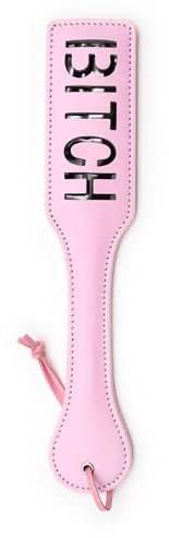 Tplkxurib SM Paddel Sex Spanking Paddel Brief Peitsche BDSM Leder Necken Peitschen Erotik Flogger Rollenspiel Zubehör Fetisch Sklavin Cosplay Sexspielzeug für Frauen Männer Paare Extrem,Rosa