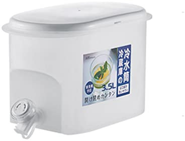 Distributeur d'eau, distributeur boissons, distributeur boissons plastique pour réfrigérateur, filtre et robinet, limonade glacée, récipient à thé aux fruits pour cuisine, maison, fête pour faire d