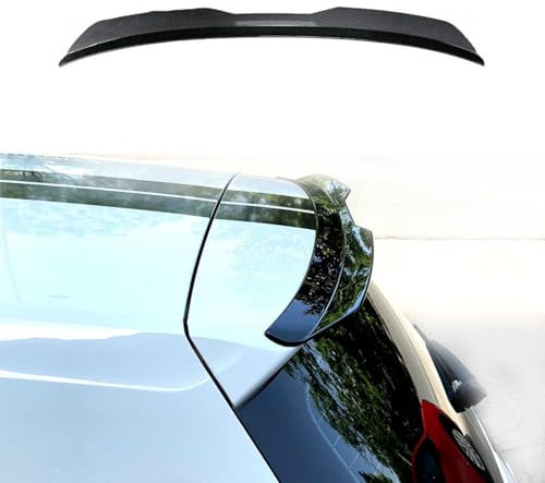 LYYFCB Spoiler für Mini Roadster (R59) 2012 2013 2014 2015, Kofferraum Autodach Heckspoiler Auto Tuning Autoteile Auto Zubehör,Carbon Fiber Exterior