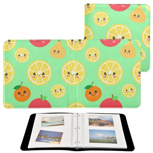 JUMBEAR Grande album fotografico autoadesivo con 20 pagine, album fai da te, per matrimoni, famiglia, bambini, vacanze, simpatici cartoni animati