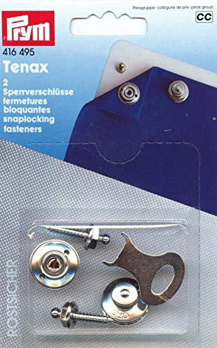 PRYM TENAX mit Schlüssel vernickelt (2St) SB-Karte