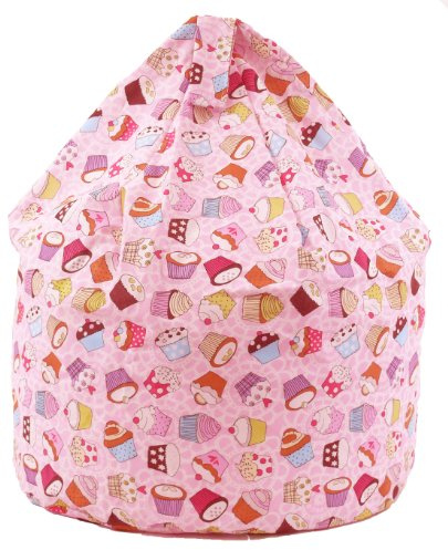 Cotton Cupcake Girls Bean Bag Child Size