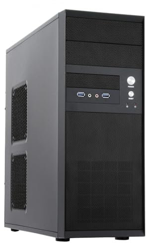 Chieftec CQ-01B-U3-OP Midi Tower Case schwarz