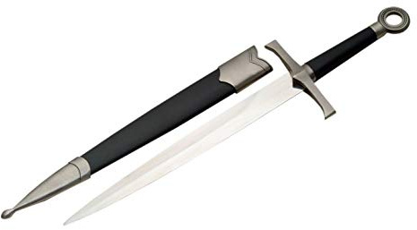 Szco Supplies Medieval Dark Age Dagger black, 15.5 inches