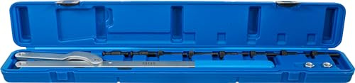 BGS 1714 | Gegenhalte-Werkzeug-Satz | austauschbare Stifte | verstellbar 40 - 220 mm | Länge 400 mm | 4 Paar Haltezapfen Ø 6 - 16 mm | für Riemen- und Kettenantriebe