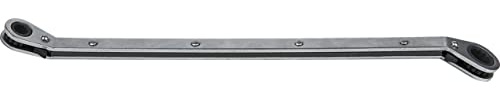 KS Tools 503.0812 Glühkerzen-Doppelring-Ratschenschlüssel 8x12mm, abgewinkelt