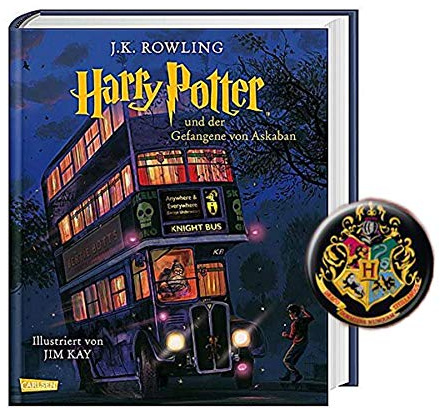 Carlsen Verlag Harry Potter und der Gefangene von Askaban mit 1 Button