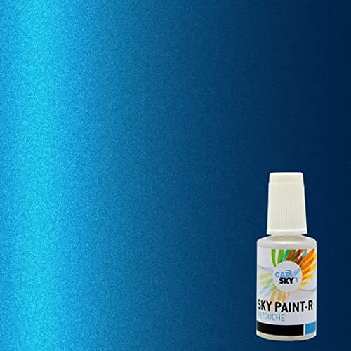 Penna per ritocco compatibile Ford Europe Desert Island Blue JDCEWHA + smalto lucido