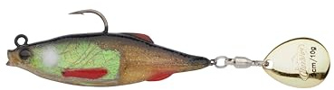 Berkley Pulse Realistic Flash; Weichplastik-Angelköder mit Spinnerblatt; Köderfisch-Imitation für Hecht, Barsch, Zander; vorgeriggter Raubfischköder, Casting & Schleppangler, Mehrere Farben und Größen