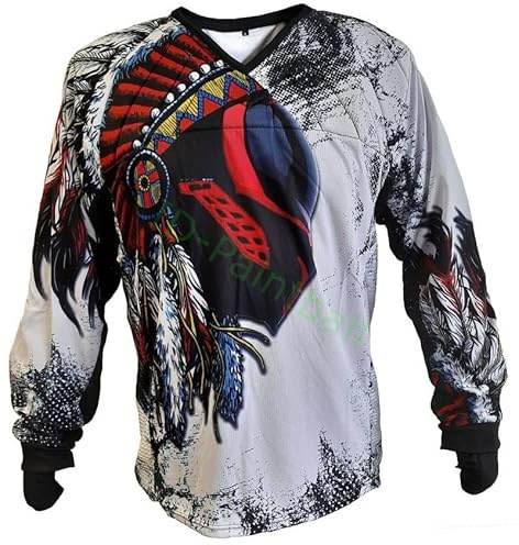 IDP Custom Jersey Indian Paintball Weiss (L)