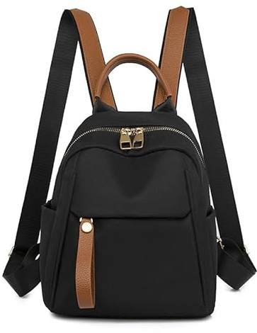 FUNSEED Mini-Rucksack für Damen, lässig, leicht, Oxford-Stoff, Schultertasche für den täglichen Gebrauch