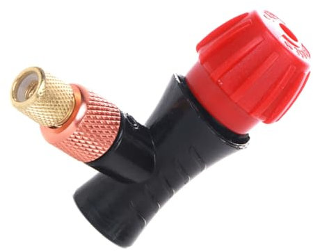GRIRIW Fahrrad Reifenventil Adapter Schraubgewinde Luftdichter Inflator Kopf Kompatibel Für Presta Und Autoventile Schnelles Aufpumpen Für Mountain Rennradreifen