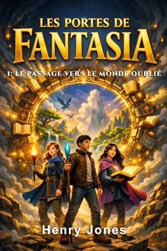 Les portes de Fantasia: Roman pour filles et garçons à partir de 10 ans - Fantastique et Aventure - Livre illustré