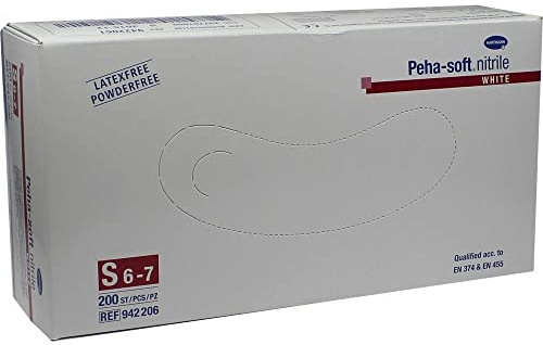 Peha Soft nitrile Handschuhe Größe S unsteril, 200 St