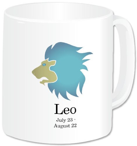 Personalised Jumbo Giant 20oz Mug - Zodiac Star Signs Gift Mug - Leo - (A GoPersonalised Design) - Any Name / Message