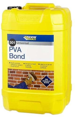 Everbuild 501 Universal PVA Bond – General Purpose Bonding Agent – 25 Litre