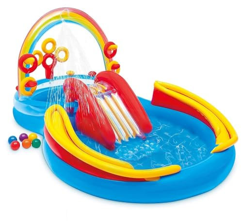 Intex PLAYGROUND ARCOBALENO 97X193X135 57453N, eta' 3 anni