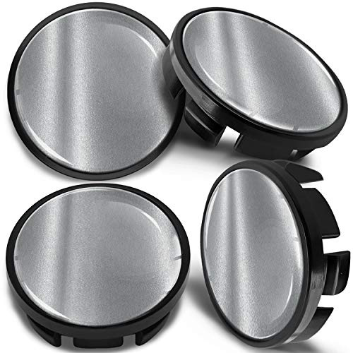 SkinoEu Nabendeckel 65mm kompatibel mit VW Skoda 4er Set Nabenkappen CV 3