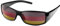 Taffstyle Sonnenbrille Brille Fahne Fussball EM WM Länderflagge Augen Fanartikel Land Flagge Frauen Männer Kinder Basketball Handball Mitgebsel Deutschlandfahne Deutschland