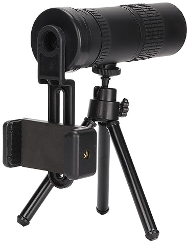 Teleobiettivo per telefono cellulare Zoom continuo Telescopio monoculare Prisma ad alta potenza Forniture elettroniche binoculari estensibili con treppiede per giochi con la palla da viaggio in campeg
