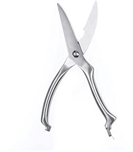 Forbici da cucina professionali, forbici per ossa di pollo da cucina con forbici da cucina multifunzionali in acciaio inossidabile con blocco posteriore