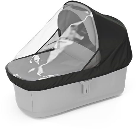 Thule Bassinet Rain Cover Regenverdeck Für Die Babywanne Black, One-Size
