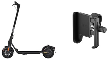 Segway-Ninebot F2 D, E Scooter mit Straßenzulassung für Erwachsene, max. 20 km/h Geschwindigkeit, 40 km Reichweite, Lange Reichweite & Phone Holder New