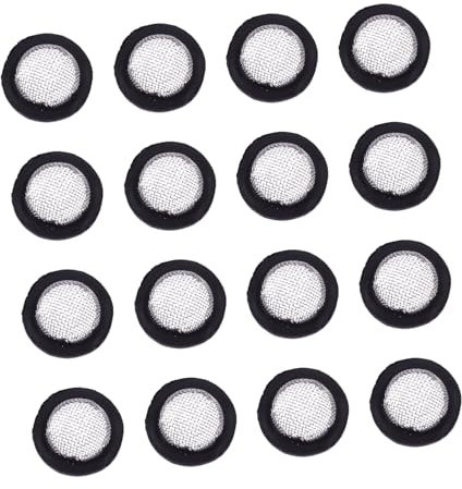 VILLFUL 40pcs Filter Rubber Seal for Shower Hose Gasket Washer for Replacement Shower Hose Seal and Filter Washer