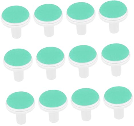 HAPINARY Elektrische Nagelknipser Ersatzköpfe Für Babys 12 Grüne Schleifpads Kompakt Für Unterwegs Und Einfache Anwendung Bei Unruhigen Kleinkindern