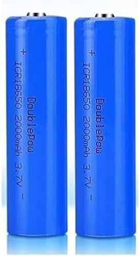 Piles Rechargeables Batterie NiMH 2000mAh, Batteries Haute capacité pour Lampe Frontale LED, télécommande, Voiture télécommandée