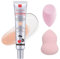 CC Crema alla Centella, Dull Correct Crema Viso Illuminante, Idratante, Lunga Durata e Adattabile al Tono, Include 2 Spugnette per un Trucco Perfetto, Adatto a Tutti i Tipi di Pelle (#2, 45ml)