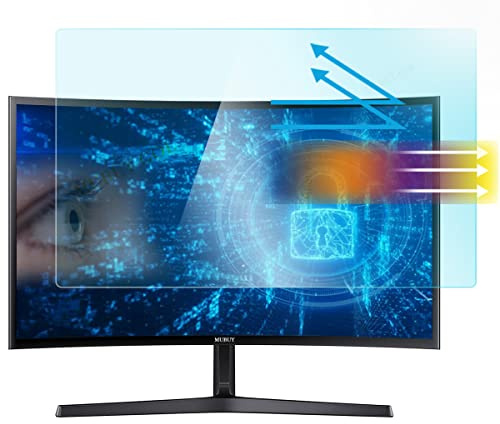 MUBUY-GOL Protection d'écran pour écran 32 | Filtre anti-reflet mat et anti-lumière bleue | Réduit la fatigue oculaire pour TV HD 4K, téléviseurs LED/OLED/QLED et ordinateurs de bureau (convient aux