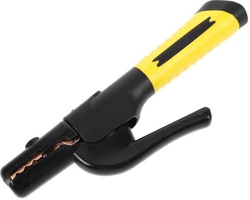 Cabilock Morsetto in Rame Per Saldatura Supporto Bicolore, Pinza Per Ganasce Ad Alta Resistenza Per Saldatori, Utensile Verticale Per Saldatura a Filo in Officina