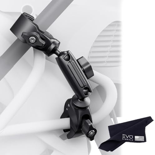 Insta360 Motorcycle Selfie Stick Support Clamp, Compatibale X5/X4/X3/X2, GO Ultra/GO 3S/GO 3/GO 2, Ace/ACE PRO 2, ONE RS (Twin/4K)/ONE R