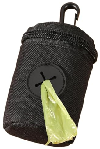 Hundekotbeutelhalter, Mit Clip, Oxford-Stoff, – Welpenkotbeutel-Tragetasche | Für Drinnen Und Draußen, Garten, Hof, Zuhause, Reisen, Camping, Training, Welpen, Klein, Groß
