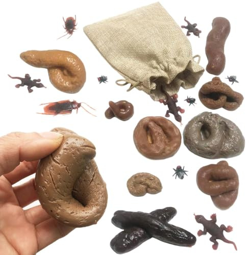 Fake Faeces Halloween Funny Soft Toys with Artificial