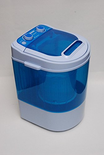 LEISURE DIRECT ® 230V MINI 3KG CAPACITY PORTABLE WASHING MACHINE FOR STUDENTS + SPIN DRY FUNCTION