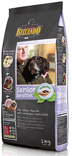 Belcando Senior Sensitive [1 kg] Hundefutter | Trockenfutter für ältere & empfindliche Hunde | Alleinfuttermittel für ältere Hunde Aller Rassen