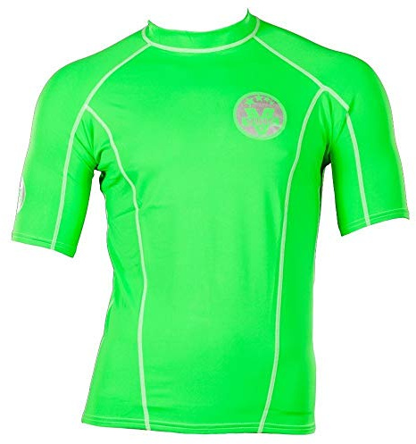 VINC Men Rashguard Blue Herren UV-Schutz Shirt Wassersport (grün, XS)